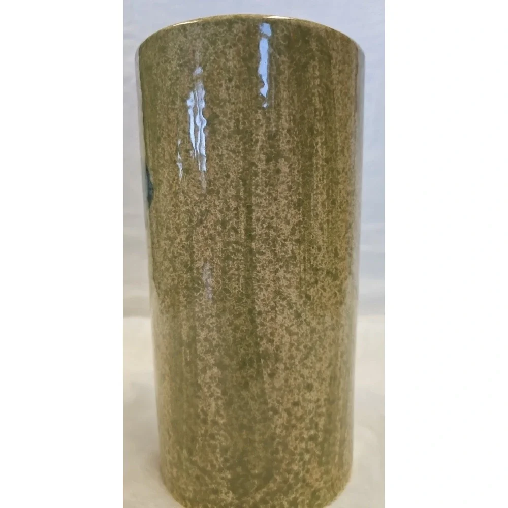 Mid-Century Hand Painted Vase, Made in Italy by SARA, Beautiful Vase 8x4.25 